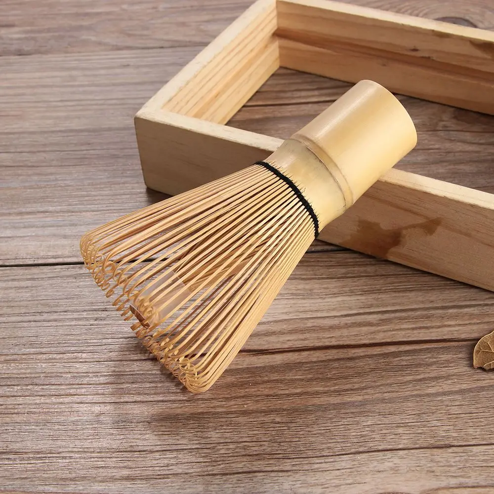 

Hot DIY 80 Fringe Useful Matcha Green Tea Kitchen Bamboo Brush Bamboo Accessories Matcha Tea Powder Whisk Matcha Tea Tools