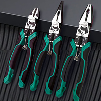 Heavy Duty Steel Wire Pliers Multifunctional Pointed Nose Pliers Diagonal Pliers Cable Electrical Combination Pliers hand tools