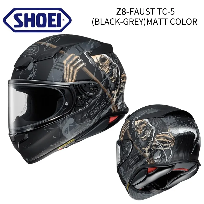 

Shoei Z8 FAUST TC-5 Full Face Helmet RF-1400 NXR2 Motorcycle Helmets Riding Motocross Racing Motobike Helmet