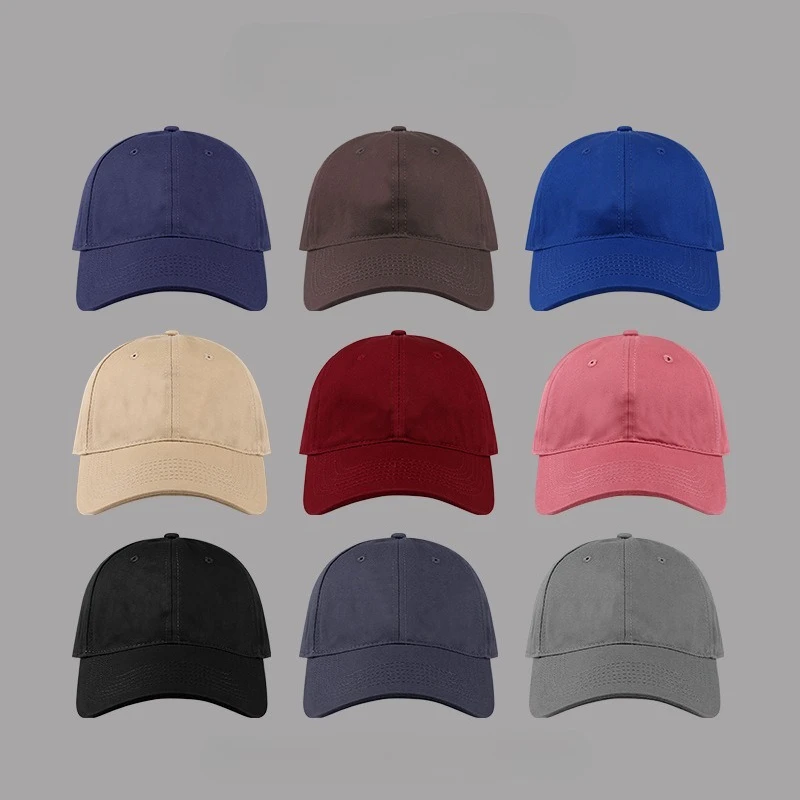 Big Size Baseball Caps Solid Color Big Head Soft Cotton Extra Large Size Women's Low Profile Golf Hats OverSize Caps For Men