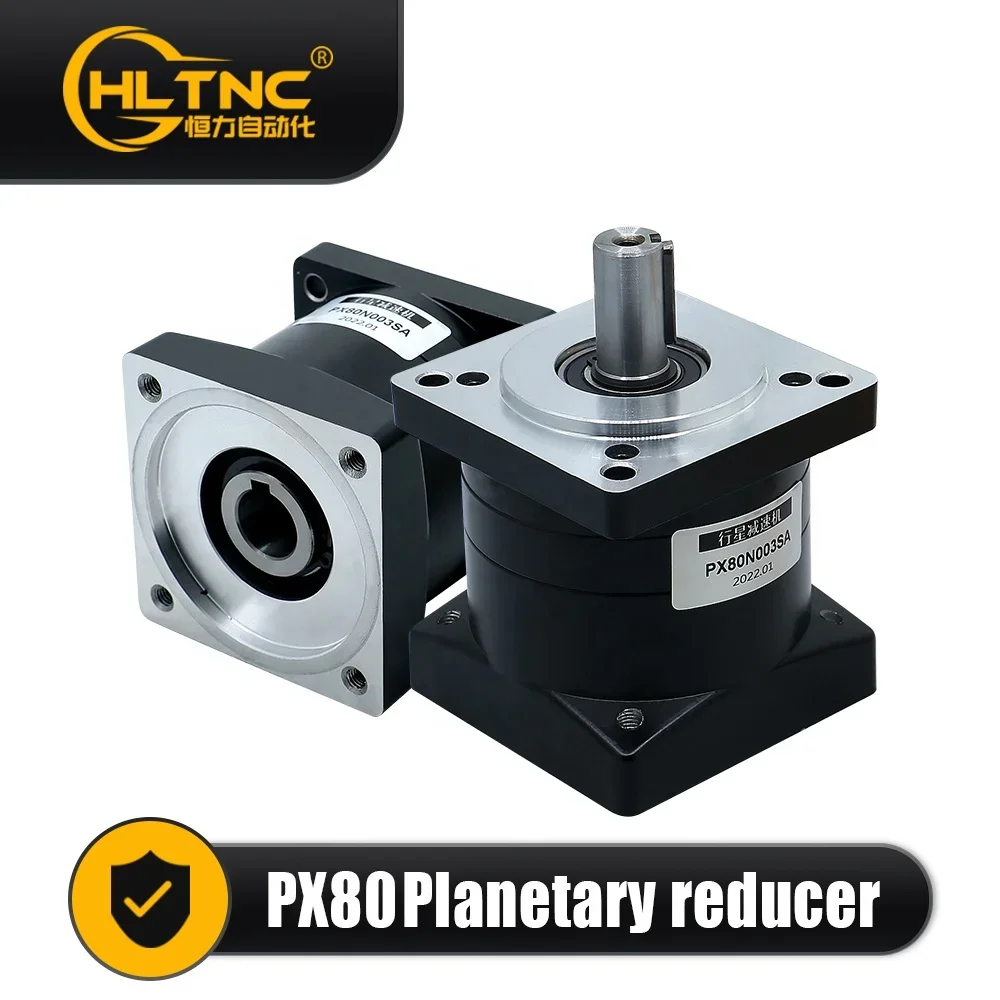 2026 NewHLTNC 80 Flange Ratio 3 4 5 6 8 PX80 Planetary Gearbox Reducer PX 80 For 80ST Servo Motor 750w 1kw view 2