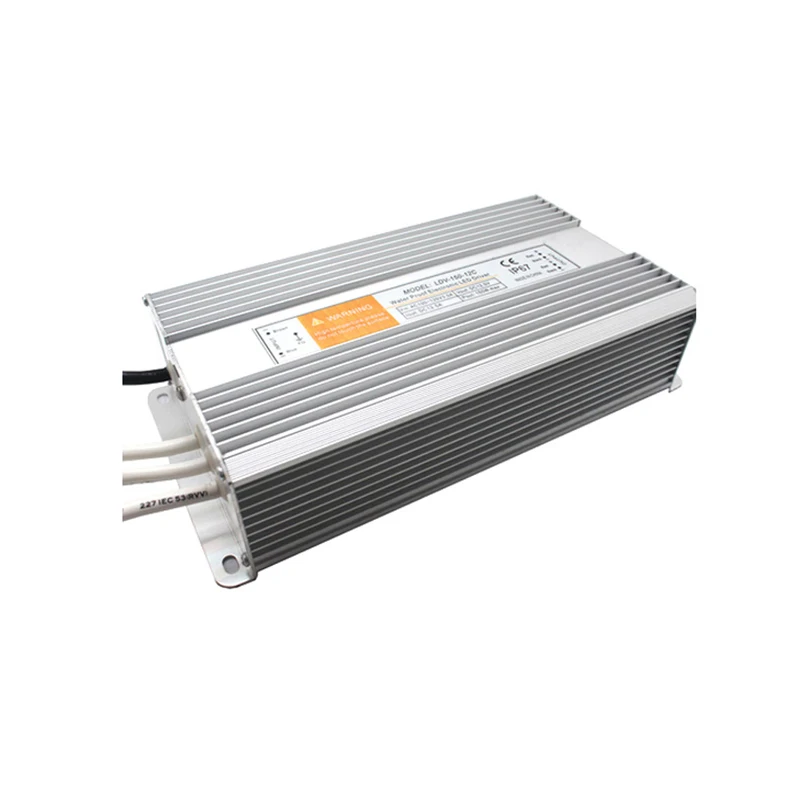 

150W 12V 24V Светодиодное освещение SMPS Открытый водонепроницаемый источник питания
