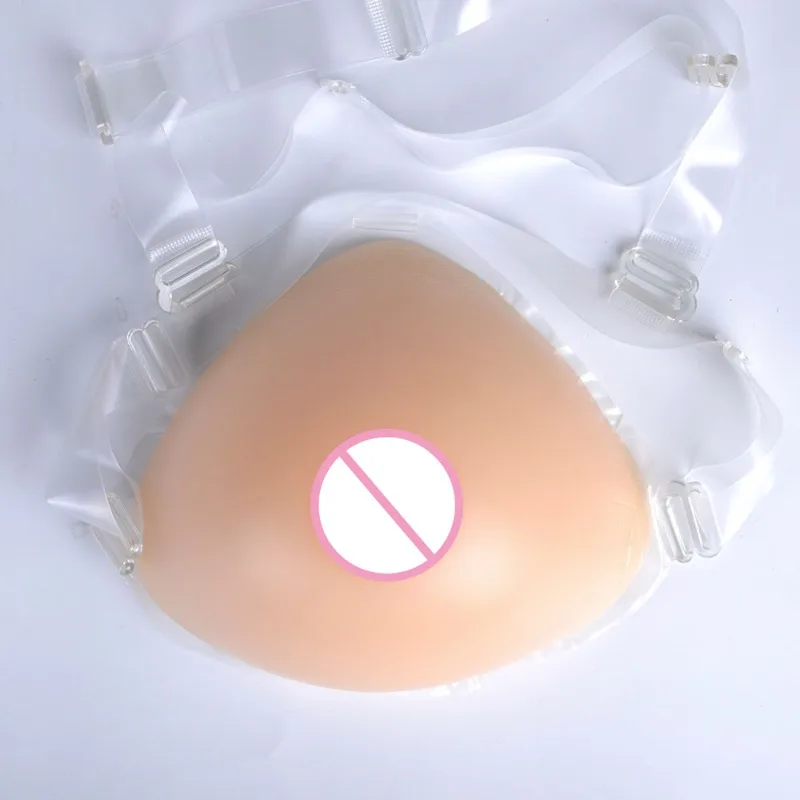  جديد حزام واحد مثلث سيليكون شكل الثدي بعد الجراحة الاصطناعية واقعية وهمية الصدر محسن استئصال الثدي يمكن ارتداؤها الراحة #3