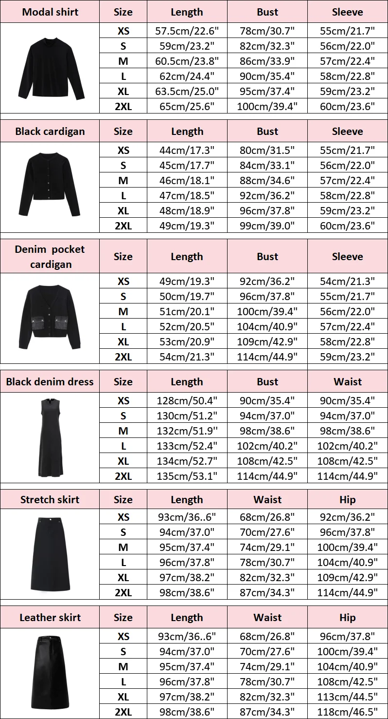 AP Women 2026 Autumn and Winter Denim V-neck Dress Knitting Cardigan Mock Neck Modal Shirt