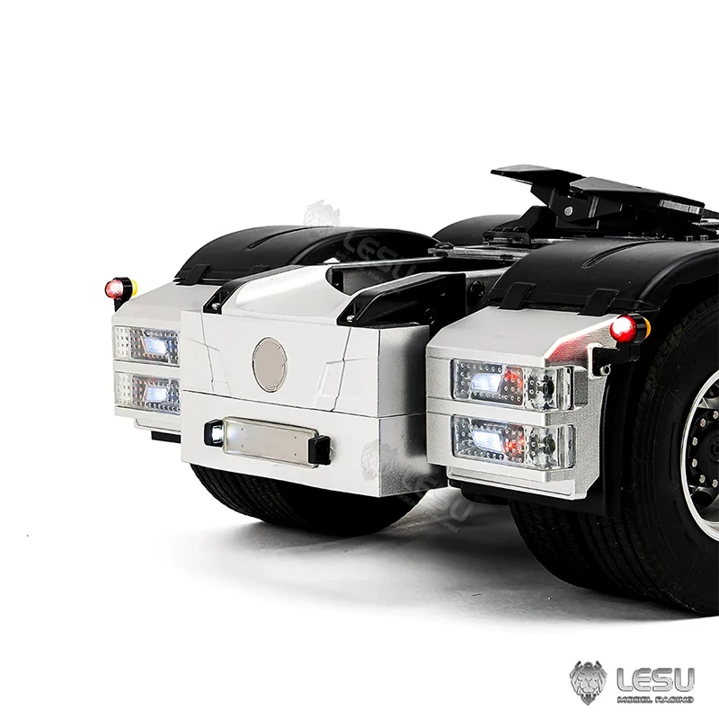 LESU RC 1/14 For Tamiya tractor truck 770S R620 R470 tail beam tail wing tail light set S-1322 Truck DIY Accessory Toy
