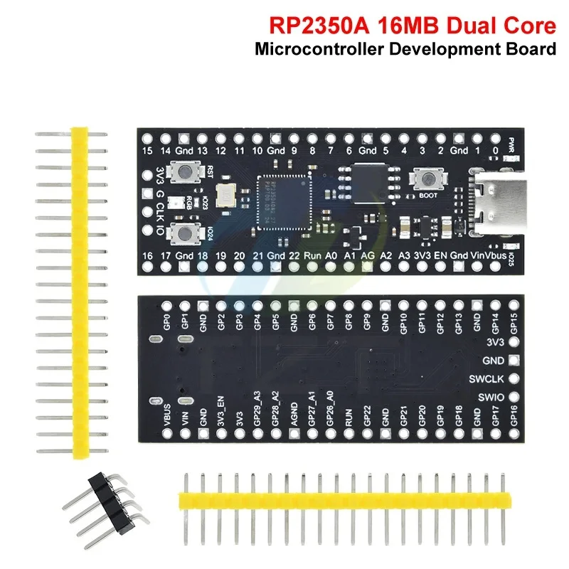 Pico2 RP2350 Development Board TYPE-C USB RP2350A 16MB Microcontroller Compatible With Raspberry Pi PICO 2