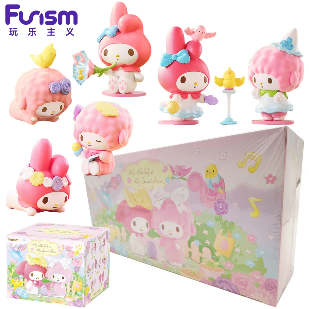 

Genuine New FUNISM My Melody & My Sweet Piano Blind Box Little Bird Adventure Series Cute Anime Action Model Toys Gifts in Stock