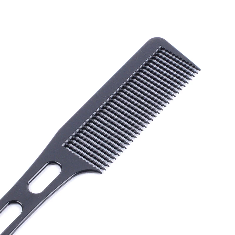 

【WHB43】Professional Salon Barber Hair Clipper Accessories Flat Head Cut Comb Anti-static Hair Styling Men Cut Hair Brush 1pc
