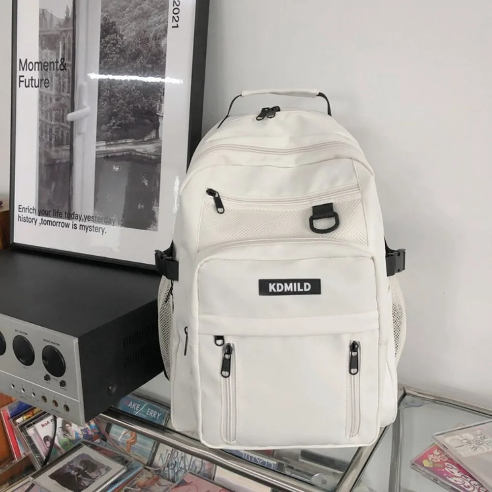 

Stylish Spacious Teens Backpack Waterproof Lightweight School Bag Minimalist Large Capacity Laptop Bag Unisex