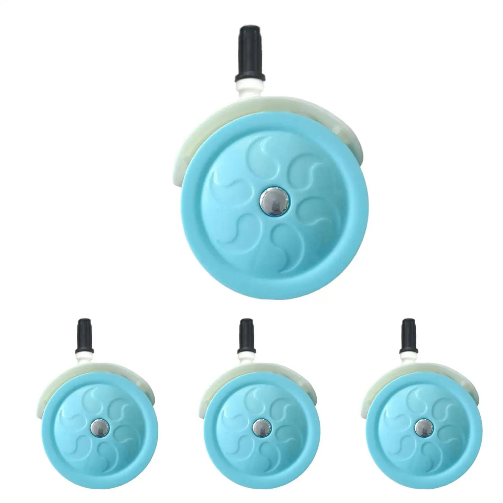 Outdoor Stroller Wheels Silent Pushchair Casters Baby stroller wheels 4 Pieces Pushchair Silent Wheels for Stroller Walker
