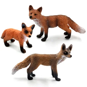 Oster Kaninchenstatuette für Wohnkultur, Wolf, Hirsche, Löwe, Fuchs, Meerkat, Eichhörnchen, Miniaturfee -Gartendekoration, moderne Accessoires, heiß 10 Hauptverkaufsstatue Wolf - №7