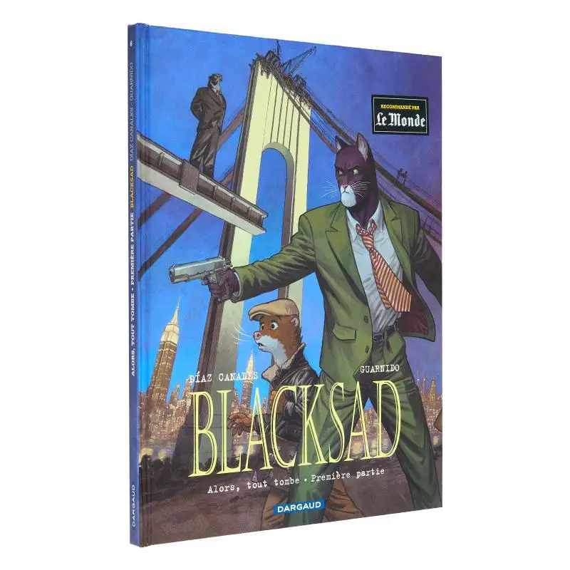 

BLACKSAD TOME 6 ALORS TOUT TOMBE PREMIERE PARTIE Juan Diaz Canal Es Juanjo Guarnido Dargaud 9782205078046 Book