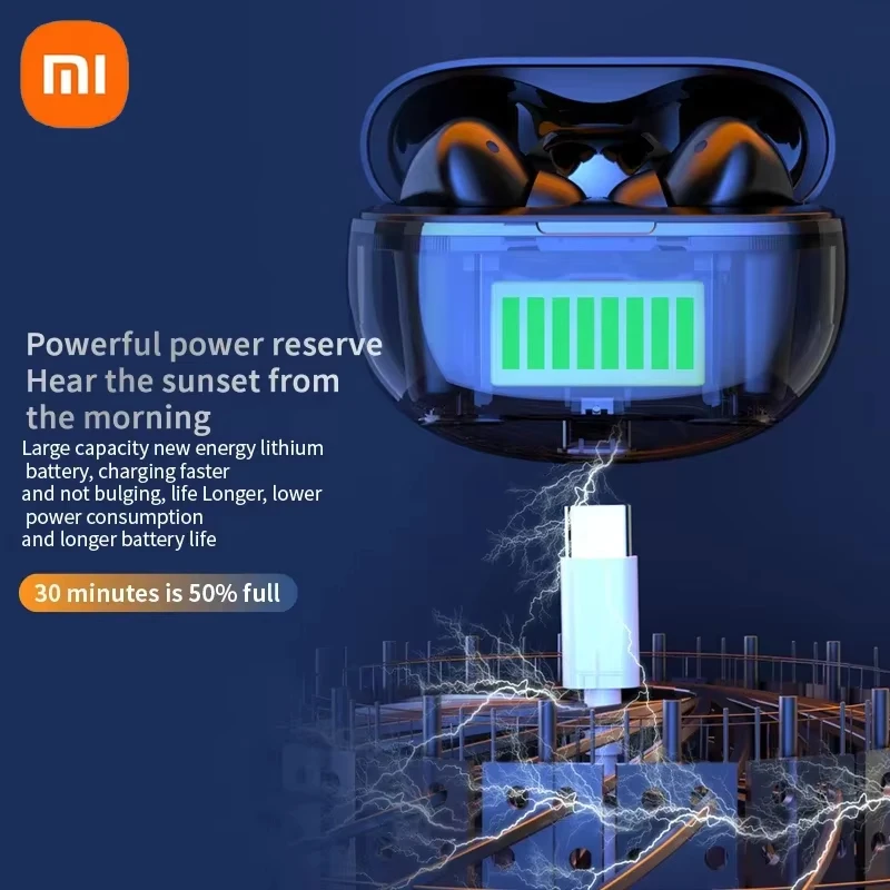 XIAOMI Air7 سماعات لاسلكية TWS سماعات بلوتوث ميكروفون للحد من الضوضاء سماعات أذن مقاومة للماء للألعاب الرياضية #5