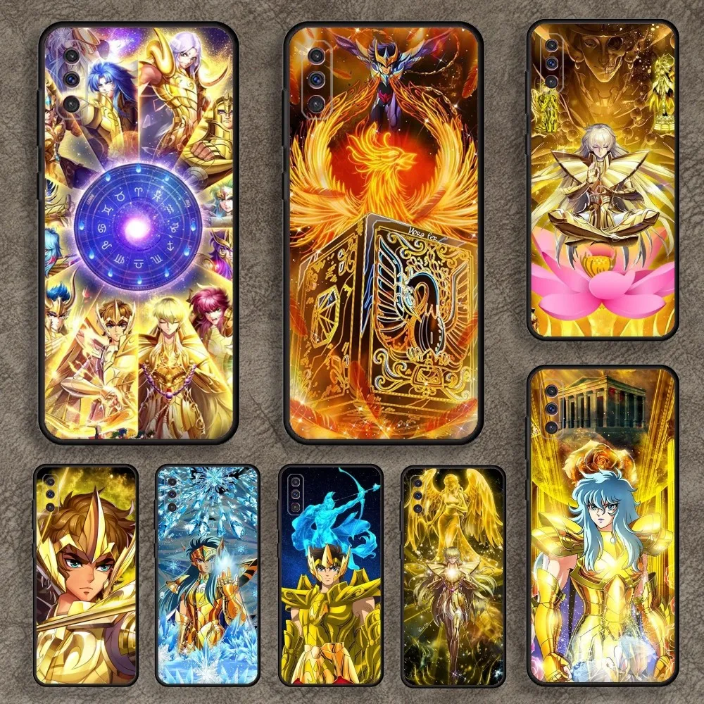 

Saint Seiya Knights Of The Zodiac Phone Case for SamsungA 91,80,73,72,71,70,53,52,51,42,41,40,32,31,30,22,21,20,13,S 4G 5G Case