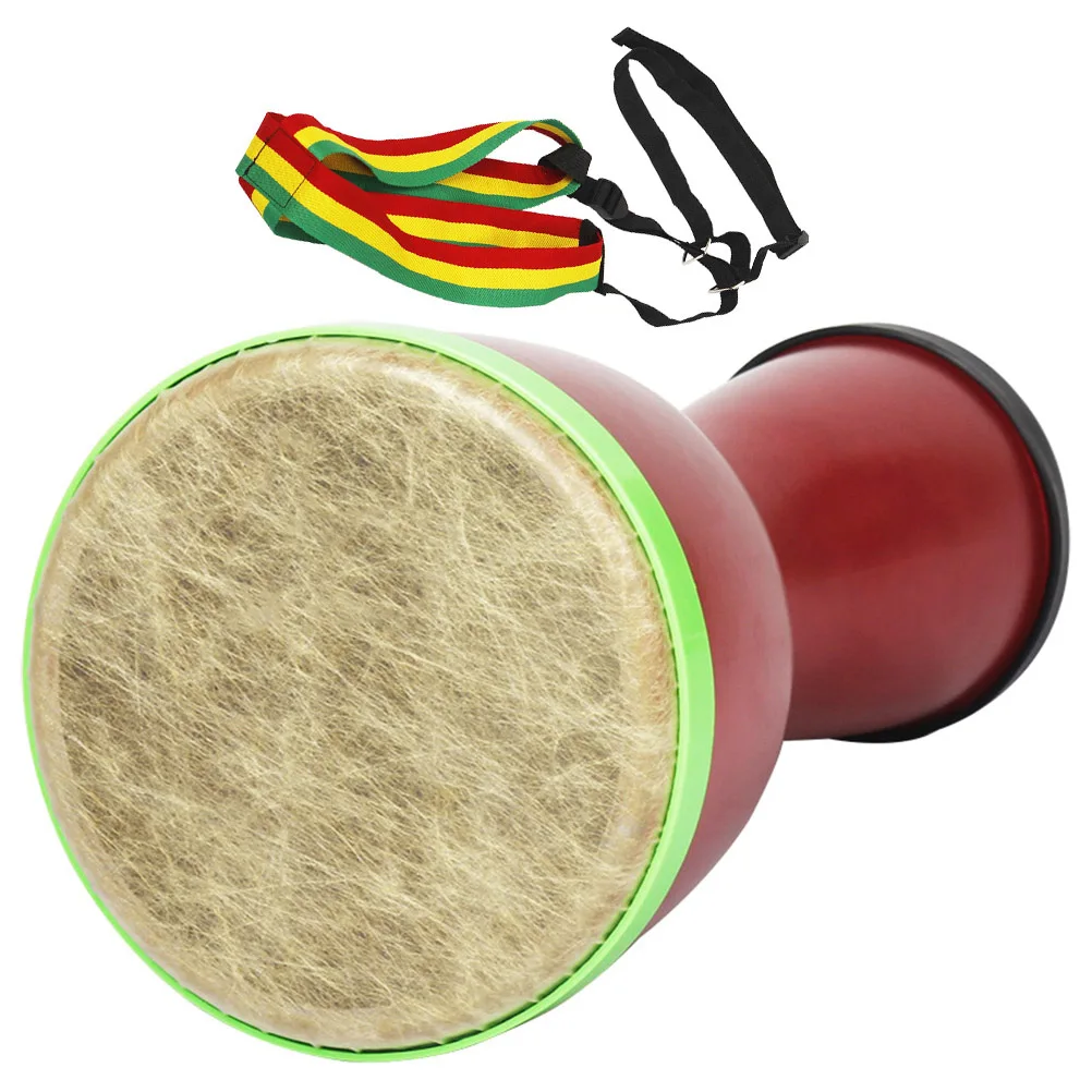 

African For s Hand Drum Djembe Percussion Instrument Compact Lightweight Beginner Drummers Band Music Floor Drum