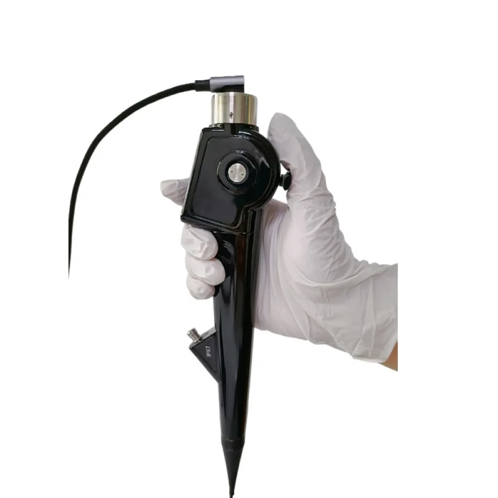 Medical aohua endoscope imaging system video gastroscope / colonoscope with trolley and