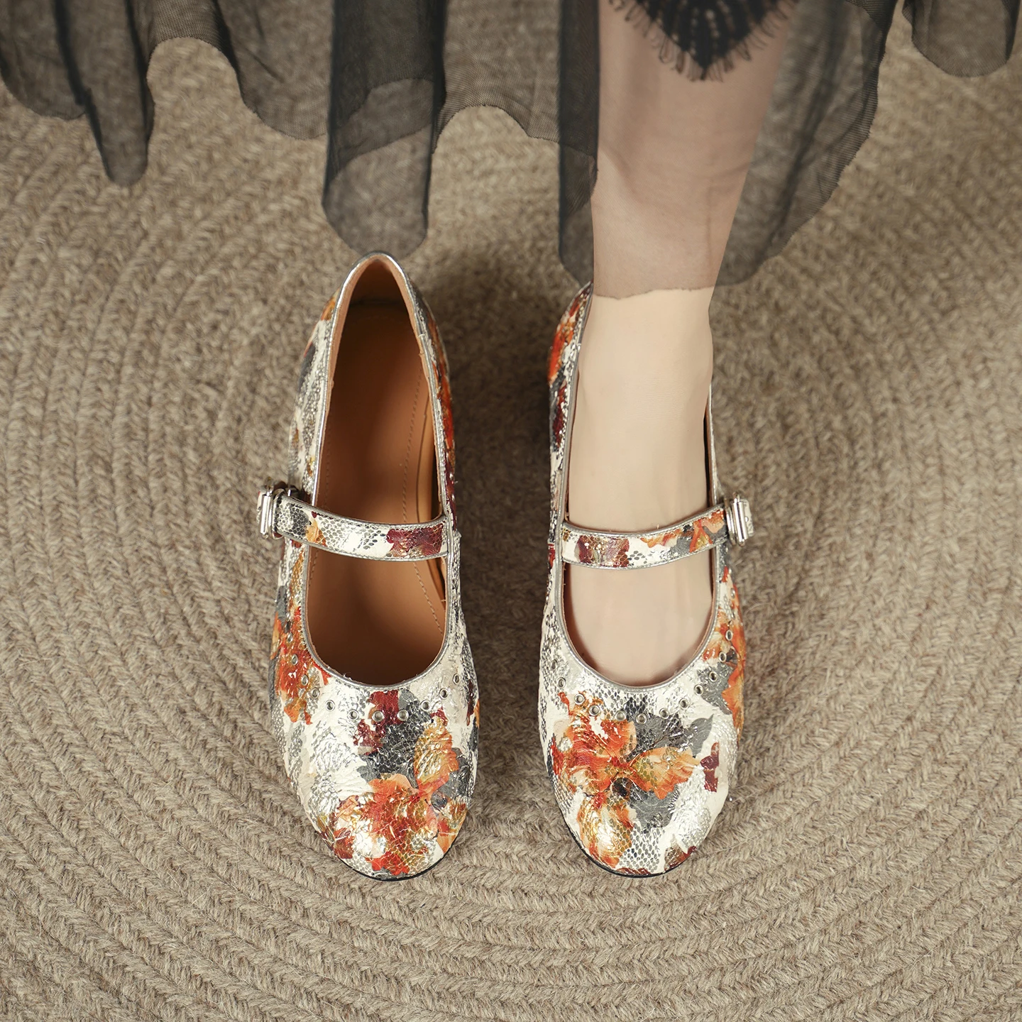 Zapatos Mary Jane de piel de o - Women Shoes Sandals reseña y precio