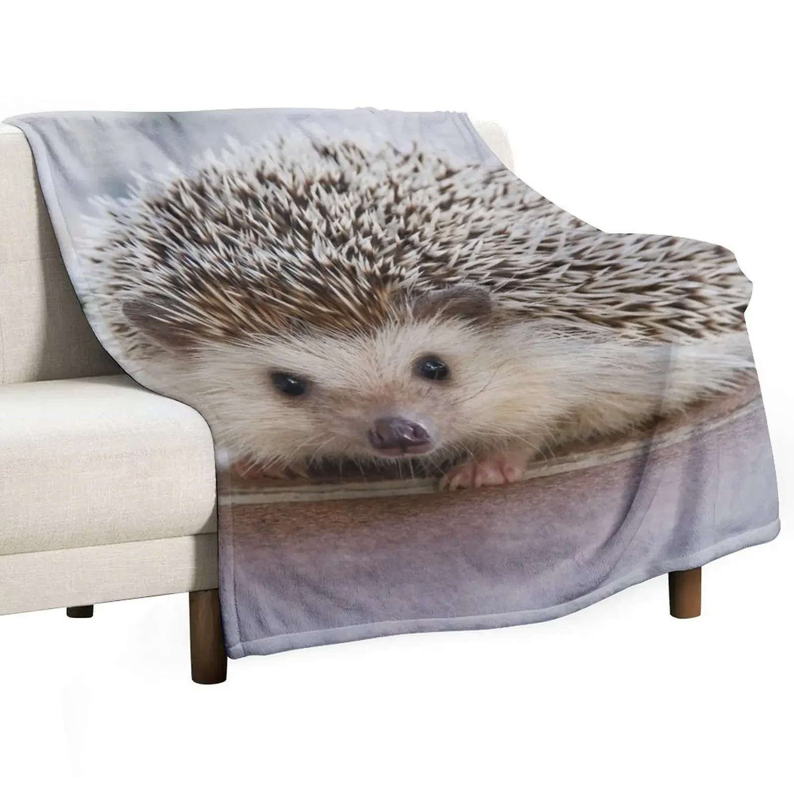 

Hedgehog Throw Blanket Warm Soft Beds Blankets