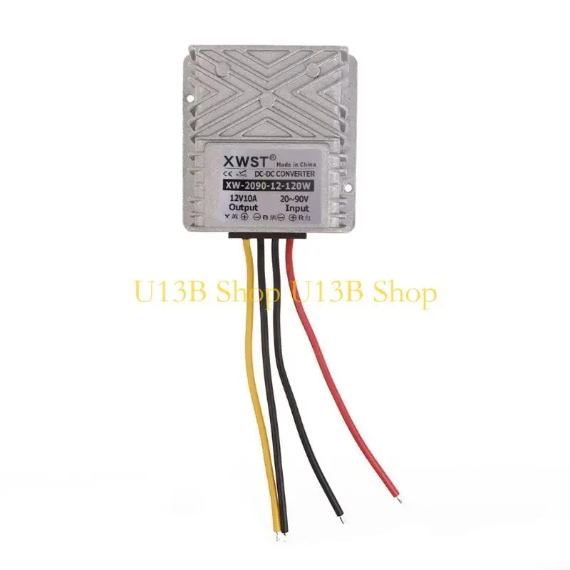 U13B Heavy Duty 10A 120W Converter Converts 24V/36V/48V to 12V with High Accuracy