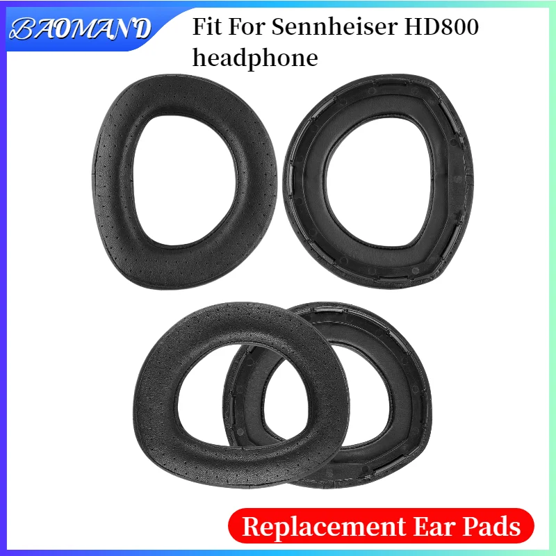 

Ear Pads Cushion For Sennheiser HD800 Headphone/Replacement Earpads Soft Protein Leather Memory Sponge Earmuffs Cover