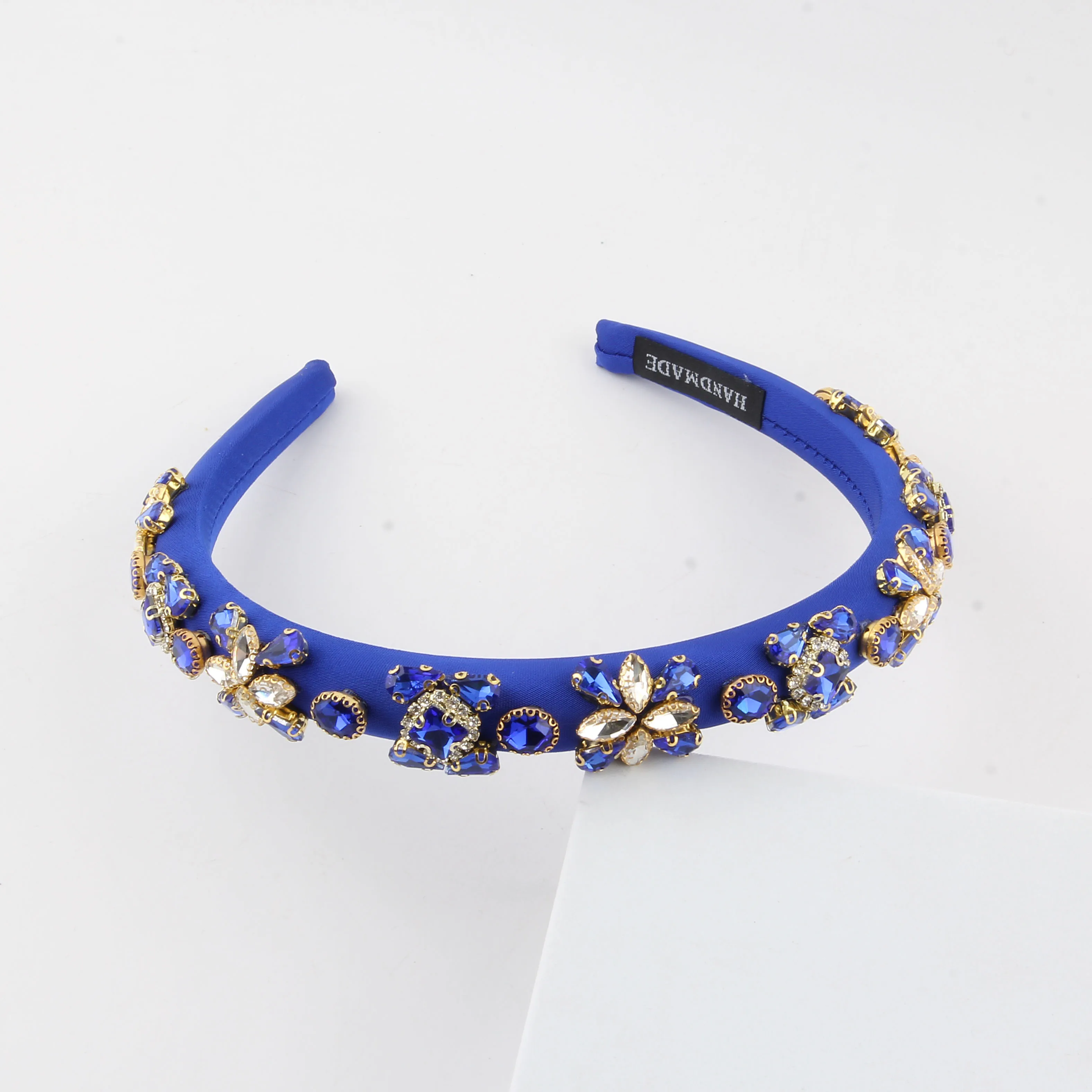 إكسسوارات الشعر الفاخرة للكرة الباروك مطعمة حجر الراين اللون القماش العنب الشعر هوب سيدة الرقص الشارع تبادل لاطلاق النار الشعر 57 #6