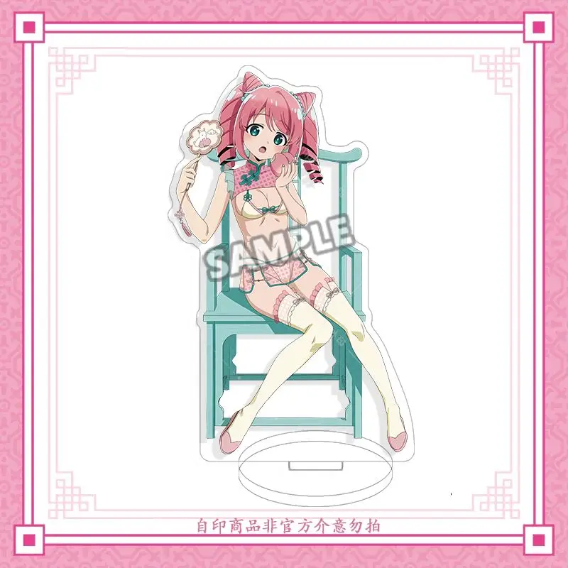 مجموعة إكسسوارات حامل أكريليك من الرسوم المتحركة I Admire للفتيات السحريات، وحلي لسطح المكتب، هدية عيد الميلاد