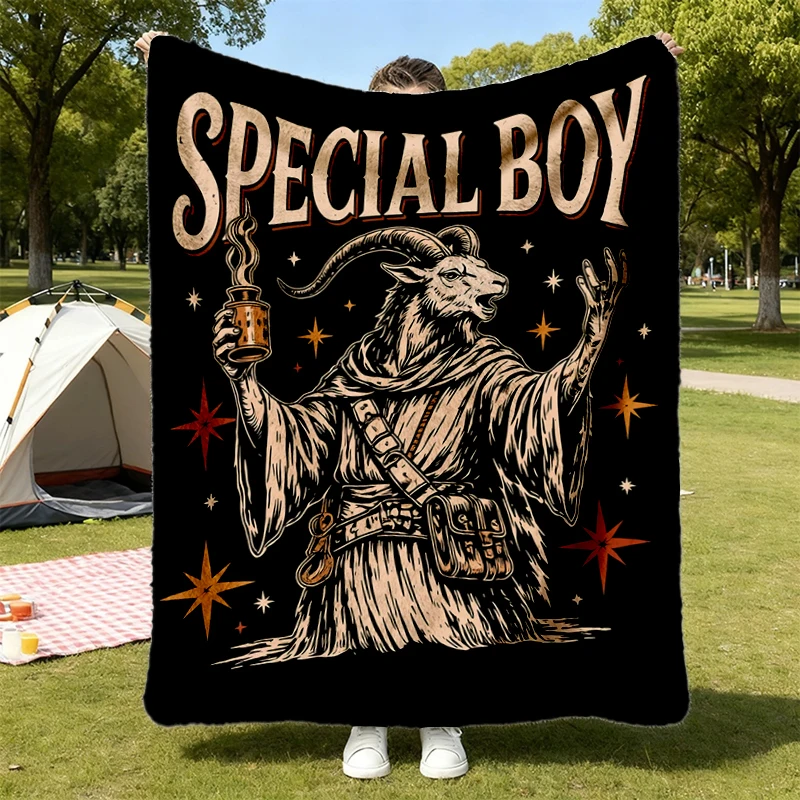 Special Prepotente Flannel Throw, Dungeon Crawler Carl AAAA New Achievement Princess Donut LitRPG Fantasy Gamer Booktok