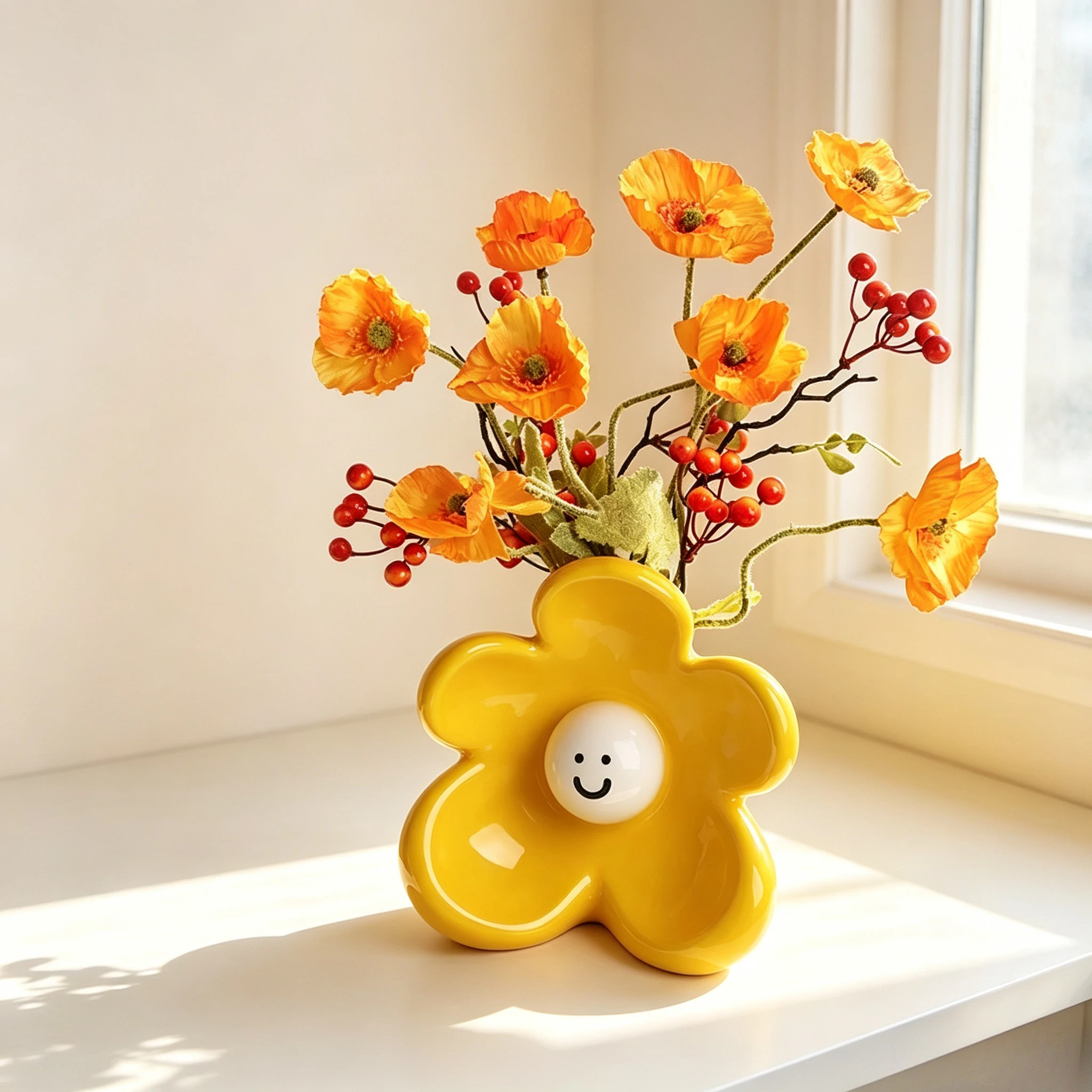 Morandi Ceramic Vase Nordic Flower Arrangement Living Room Desktop Decor, Customized