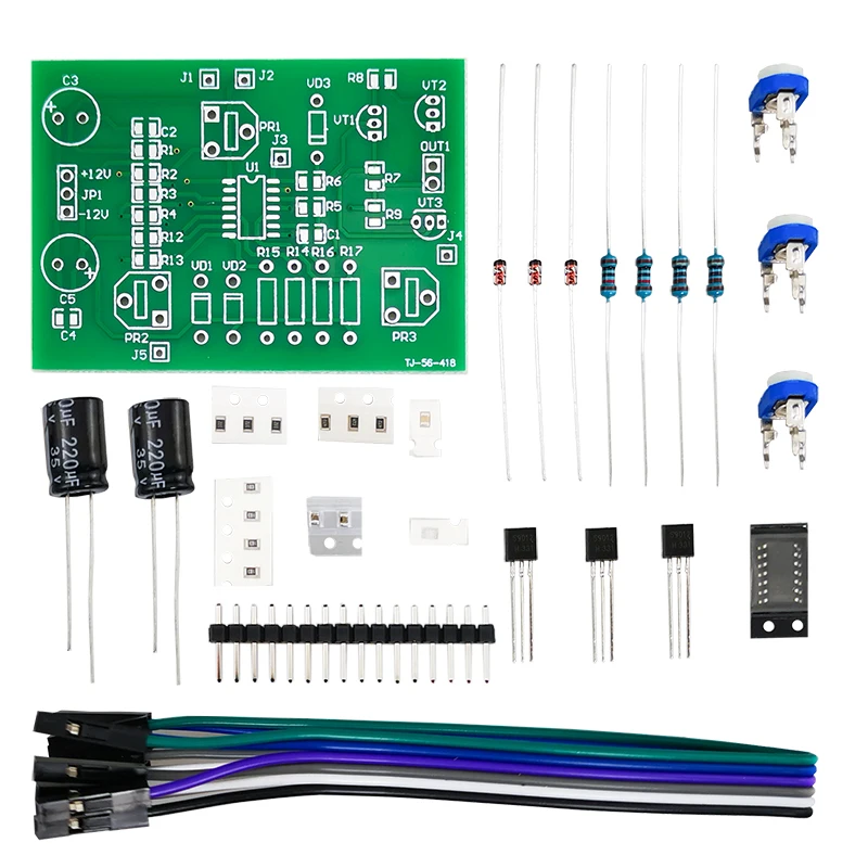 Imagem -05 - Diy Kits Eletrônicos para Adultos Auto Montagem e Solda Kit Circuito Impresso Board For Welding Practice