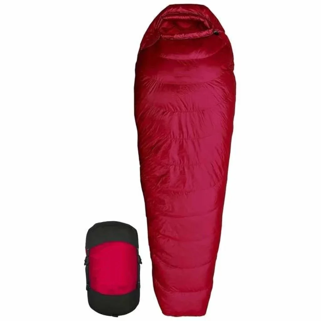 

Cold Mommy Hiking And Backpack Sleeping Bag Duck Down 650 FP Season 3 Adult Sleeping Bag Ultra Light With Compressed Storage Bag