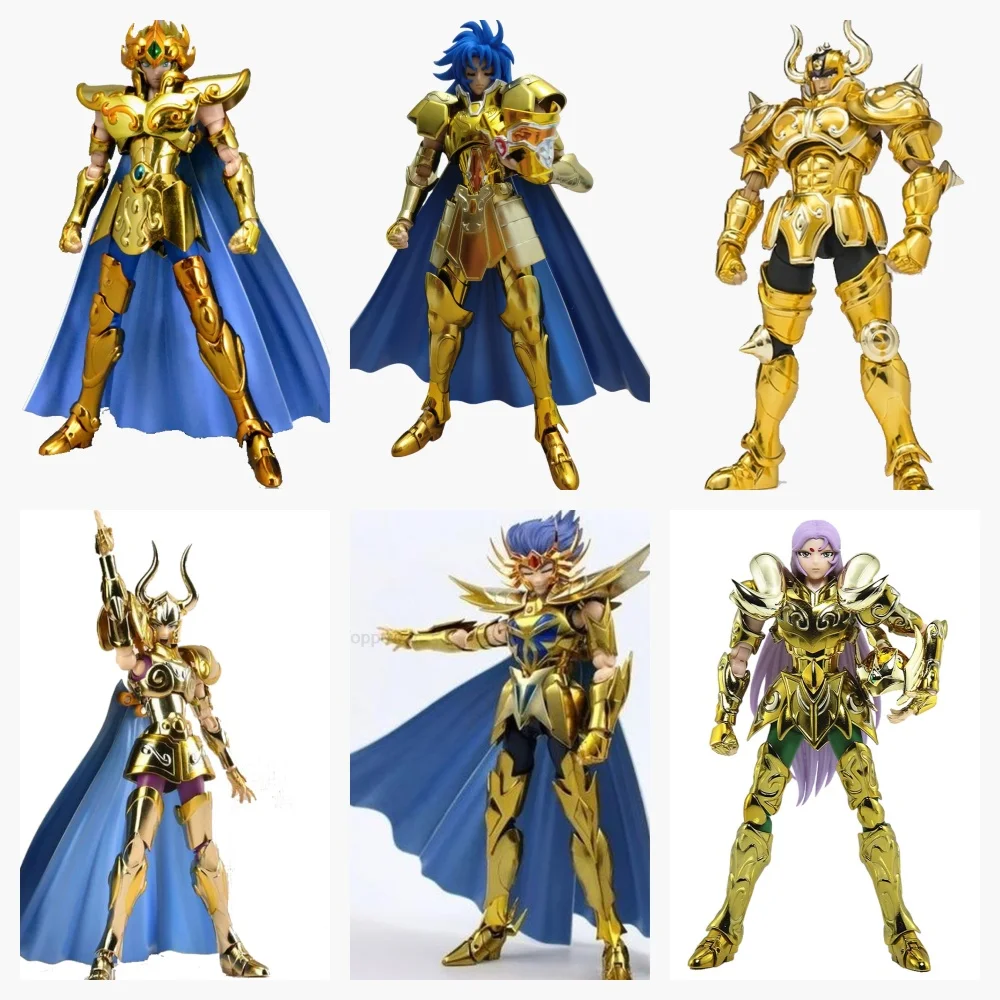 Saint Seiya Cloth Myth Cloth EX Taurus/ Gemini/Cancer/Aries/shura/Leo Metal Armor the Knights of Zodiac Action Figure Metal Club