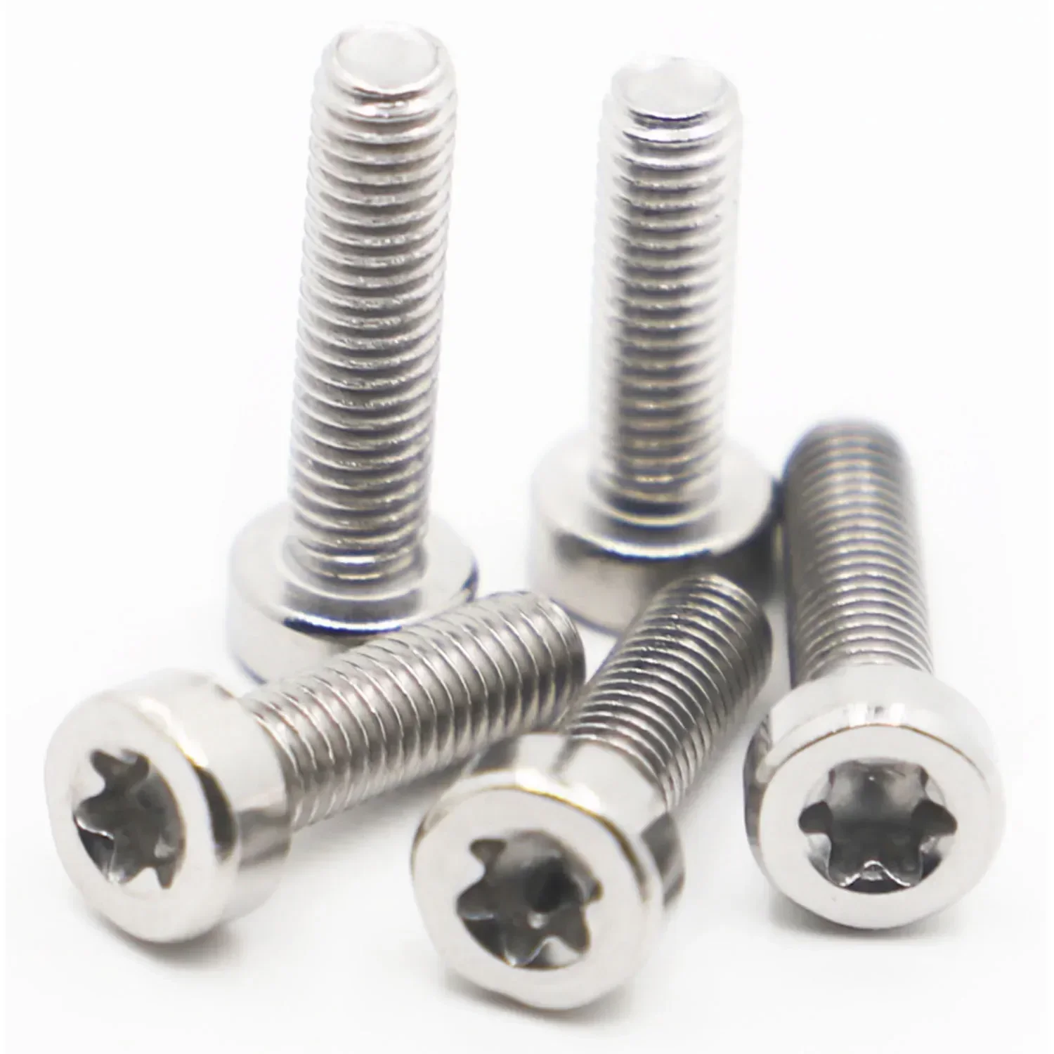 

SUS304 Stainless Steel hex socket torx head screws M2 M2.5 M3 M4 M5 M6 Six lobe Security head screws
