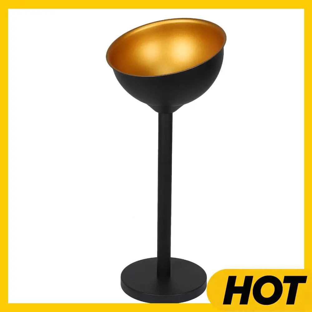 

12L Ice Cube Container with Stand Round Beverage Stand Stainless Steel for Wedding KTV Club BBQ Party Home Outdoor