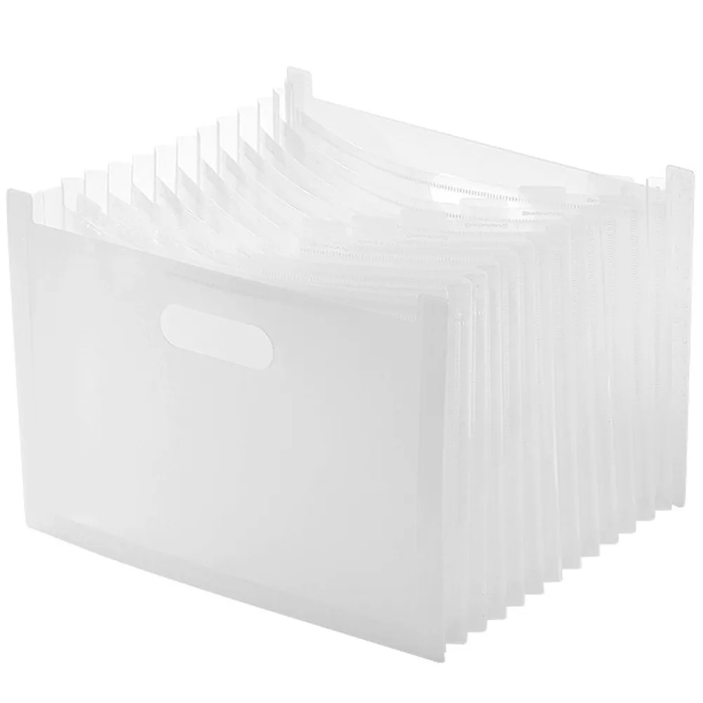

Multi Layer Expanding File Folder Large Capacity Portable Accordion Document Organizer Office Receipt Holder Small File Holder