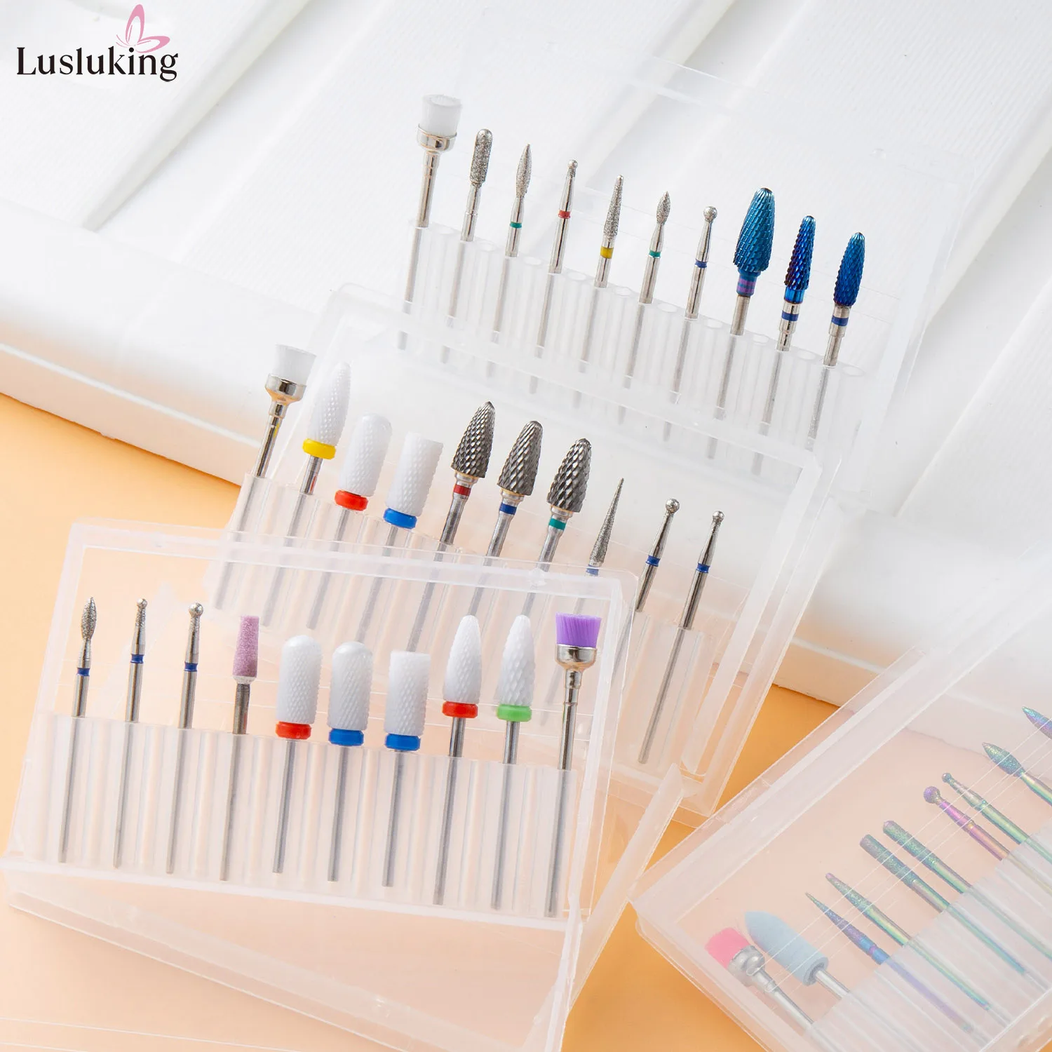 

10/13/15 шт. 3/32 "набор сверл из алмазного карбида для ногтей, набор фрез для гель-лака для удаления геля, омертвевшая кожа, полировка