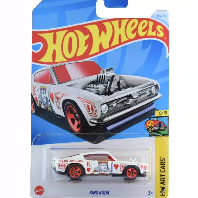 Hot Wheels-modelo de carro para meninos, escala 1/64, jipe, Chevy, veículo policial, pickup, Volvo, Mazda, rei, Kuda, brinquedos diecast, genuíno,