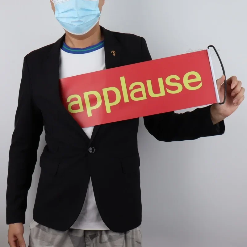 Automatische intrekbare banner Goocheltrucs Accessoires Podium Straatillusies Goochelaar Grappige rekwisieten Verschijnen Streamer Magia