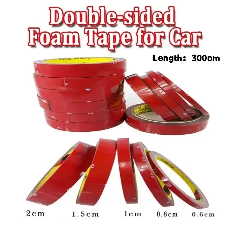 Extra Strong Adhesive Double Sided Tape Car Office Special Double-sided Tape Permanent Double Gum Tape Doppelseitiges Klebeband