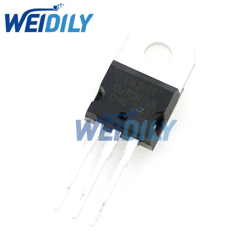 5PCS Transistor Voltage Regulator L7805 L7806 L7808 L7809 L7810 L7812 L7815 L7818 L7824 LM317T L7805CV L7812CV TO-220 Triode