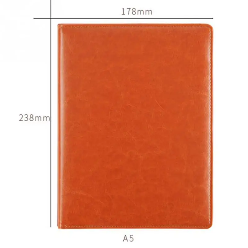 A5 Folder Board Clipboard Pu Leather Multifunctional Folder Transparent Insert Flip Flat Head Anti Slip Anti Rust Writing Board