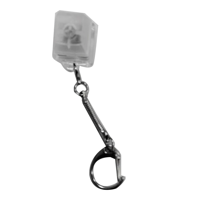 LLavero de Teclado mecánico de un solo interruptor, probador de interruptores de teclado Gateron MX, negro