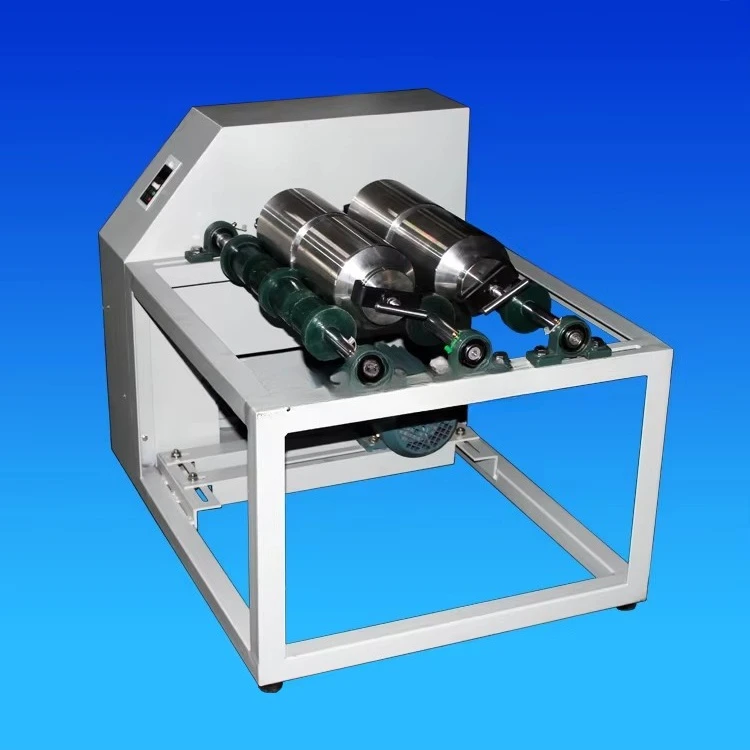 Four-Station Jar Mill with Protective Outer Shell 220V Home Manufacturing Plant Use Quieter Safer Operation for Powder Making