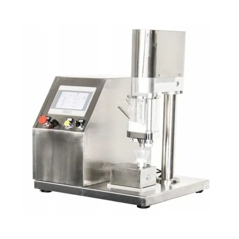 Auger Powder Filling Machine 4 Side Seal Vial For Automatic Protein Vertical Manual Volumetric 10G 50G