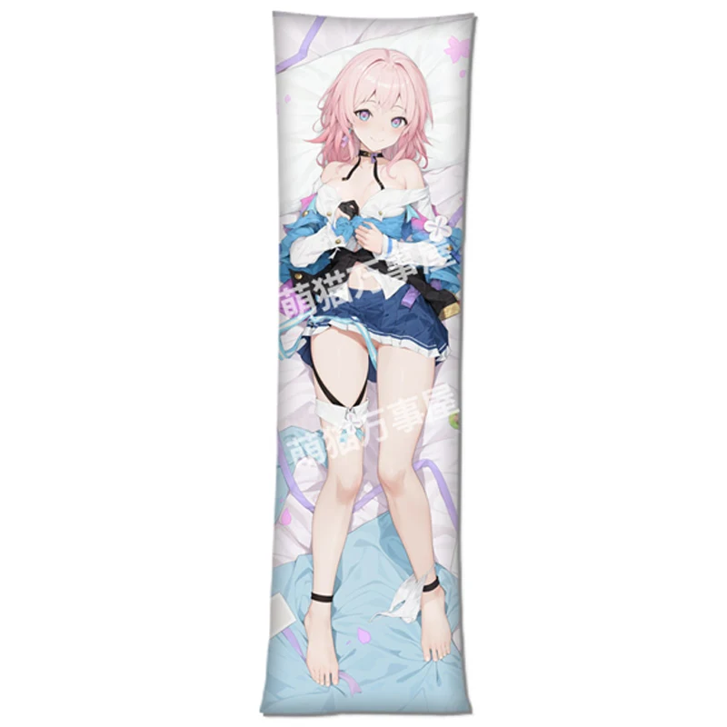 Sexy Dakimakura Capa De Almofada De Linho, Anime Japonês, Honkai 7 de Março, Otaku Loli, Presentes, MM, Março