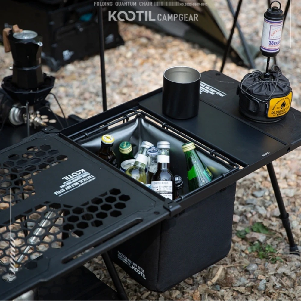 Outdoor Camping IGT Table Ice Bucket IGT Insulation Box Refrigerated Picnic Iced Beverages Ice Pack Water Storage Bag New