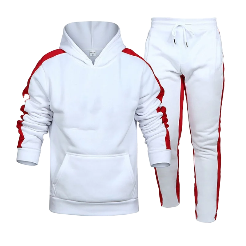 Men's Clothing Fashion Track Suits Sports Wear Jogging Suits Ladies Hooded Tracksuit Set Clothes Hoodies+Sweatpants Sweat Suits