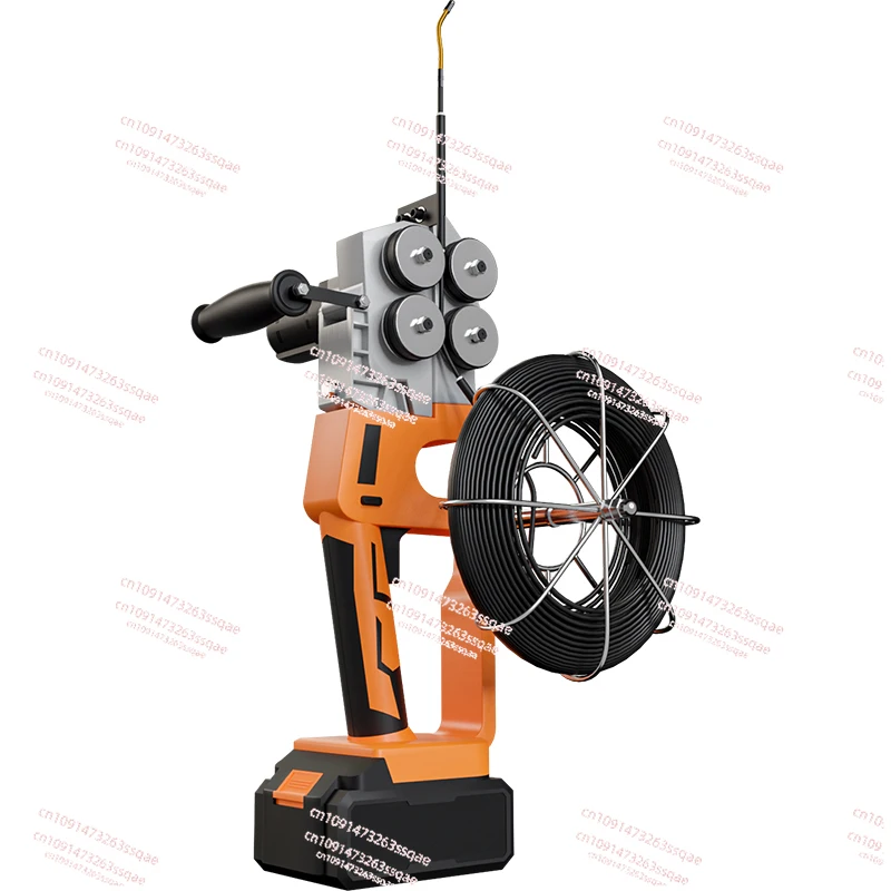 Electric threading machine electrician's new lithium electric threading artifact, automatic pull-out wire threading tool