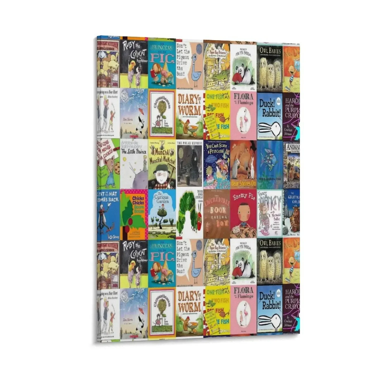 

Children Picture Book Covers Canvas Painting accessories for home decor decorative items for home room decorations