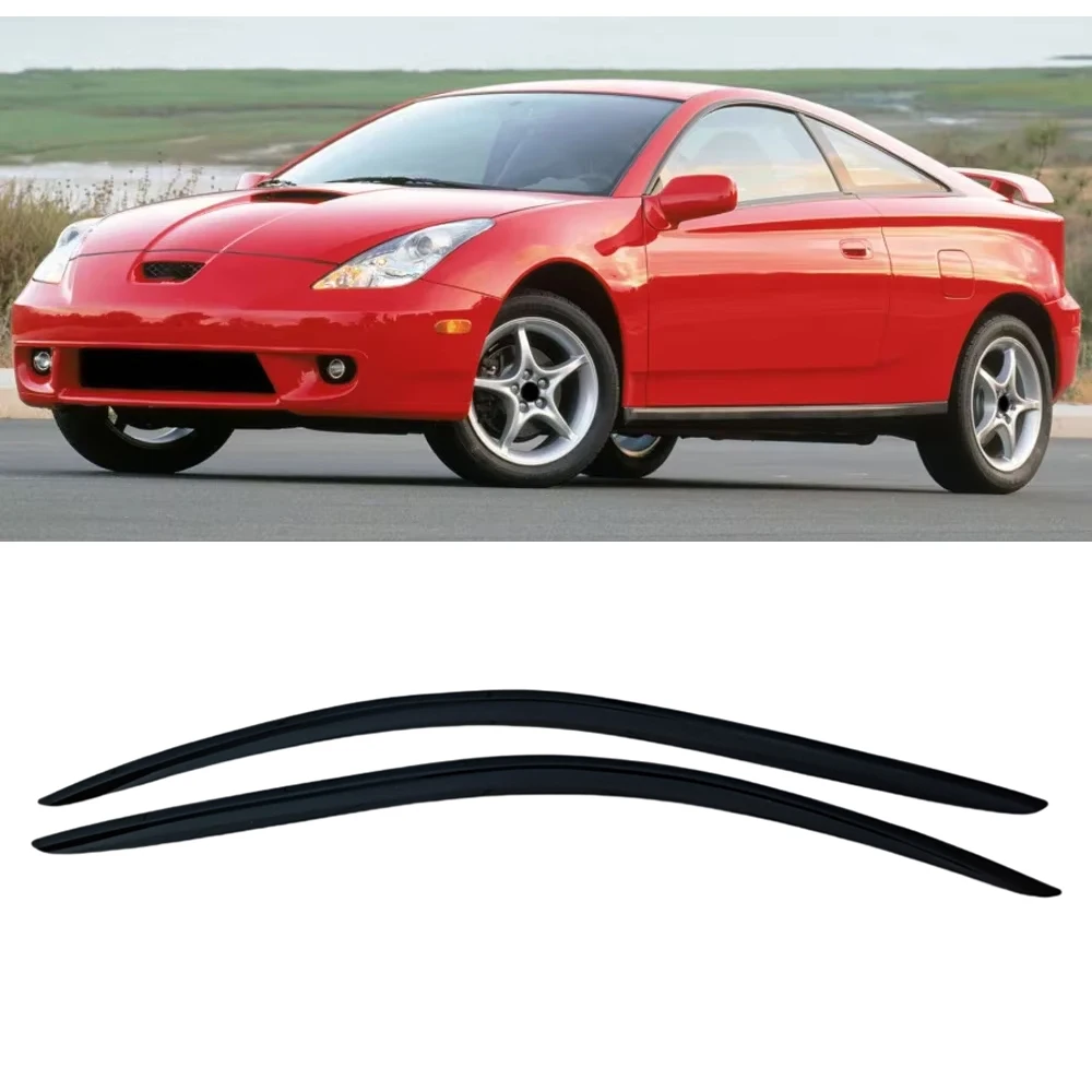 

Оконный козырек для Toyota Celica 2000 2001 2002 2003 2004 2005, ветровые дефлекторы, защита от дождя, дверной козырек, вентиляционные шторы, вентиляционный козырек