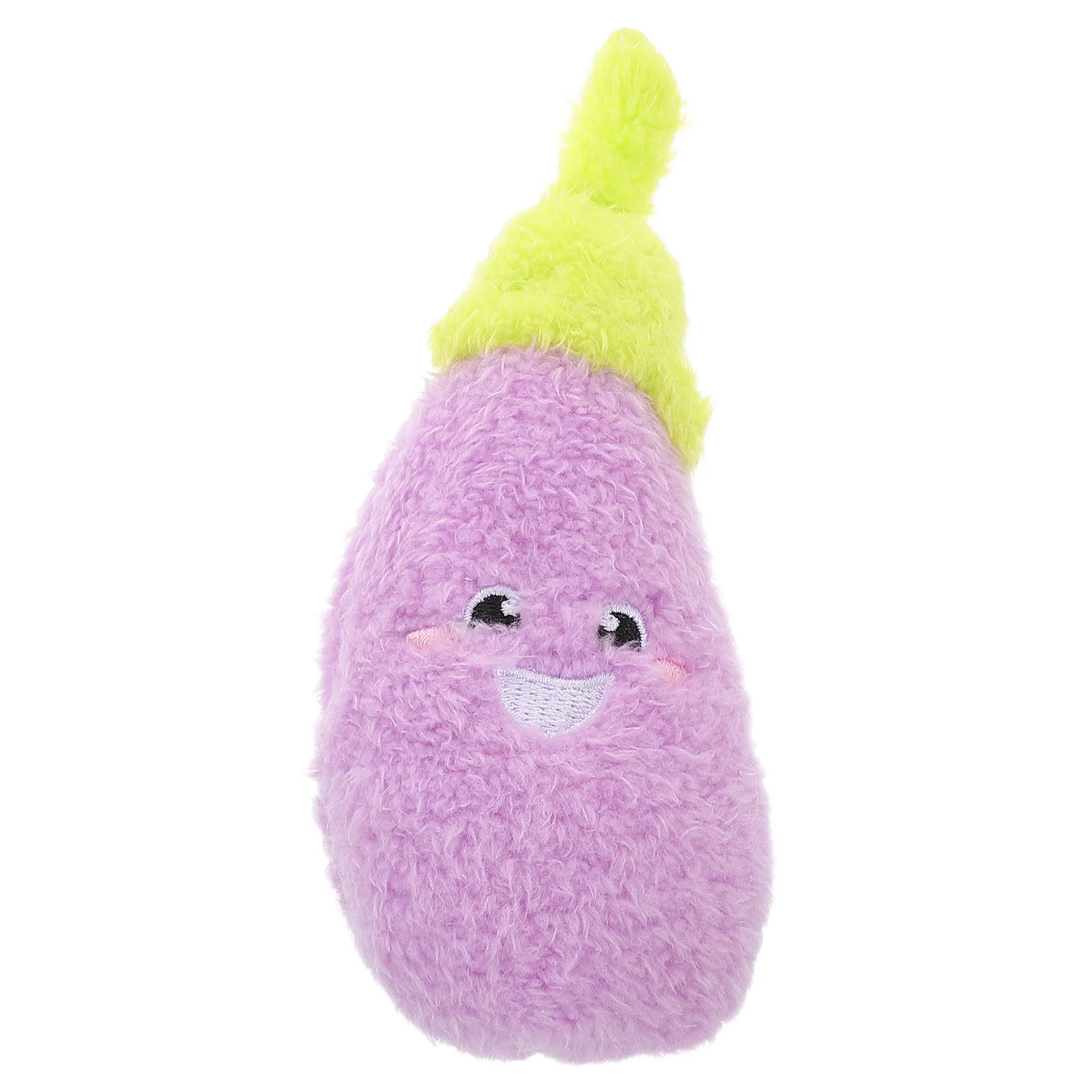 

Eggplant Interactive Pet Squeaky for Puppies Cats Dogs Training Playing Cat Carrot Toy Shaking Dog Toy